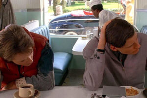 “It created friction.” Michael J. Fox remembers the tensions that occurred filming Back to the Future with one of its stars