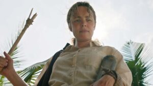 Why is Rachel McAdams drenched in blood and screaming her head off?!