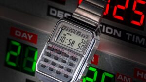 Casio and Back to the Future, the special edition watch celebrating the 40th anniversary