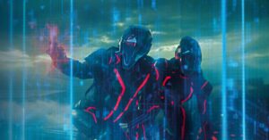 “Tron: Ares” is a world dominated by technology with mesmerizing visuals