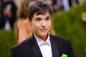 Elliot Page celebrates new film with Christopher Nolan after transition