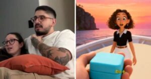 Groom uses AI for Disney-style marriage proposal and goes viral on TikTok