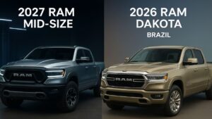 Ram announces new midsize pickup for 2027 and confirms luxury Dakota in Brazil