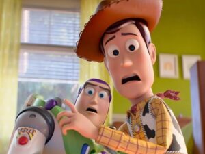 Who is “Lilypad”, the character who terrifies Woody and Buzz in the first trailer for Toy Story 5